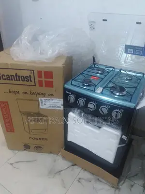 Now Available – Scanfrost Sfc5401b Gas Cooker With Grill