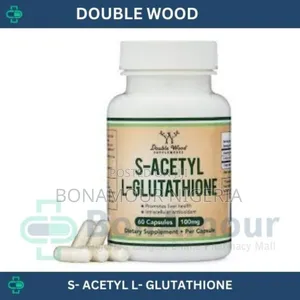 Double Wood S-Acetyl L-Glutathione 100mg X60 Caps