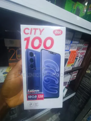 New Itel City 100 128 GB Black