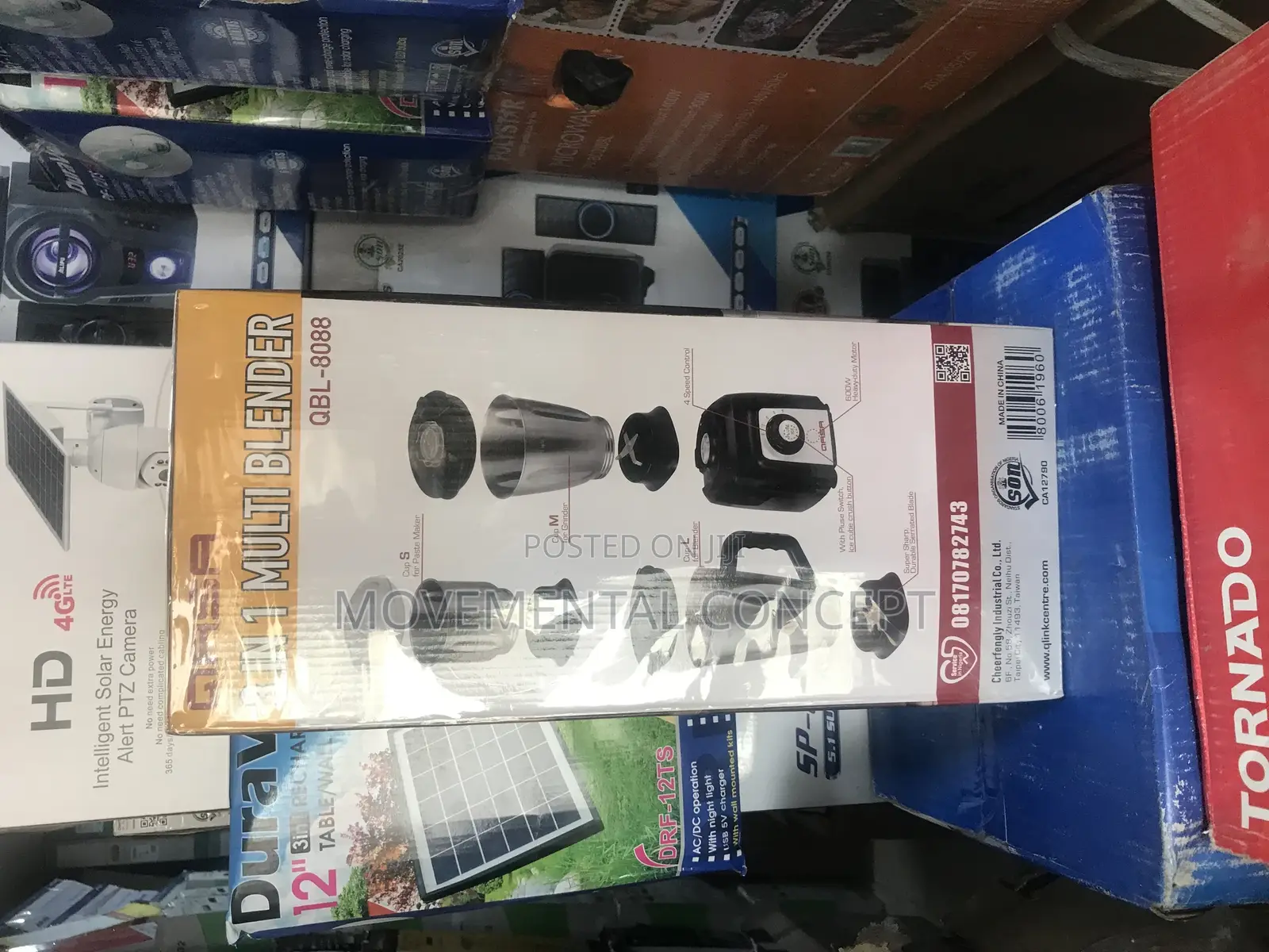 Qasa 3in1multi Blender QBL 8080