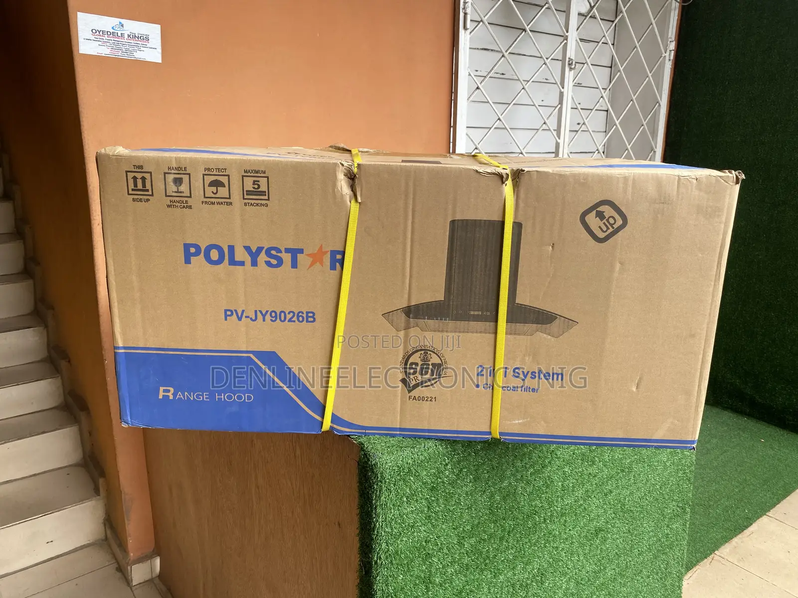 Polystar Digital Kitchen Heat Extractor (90cm)