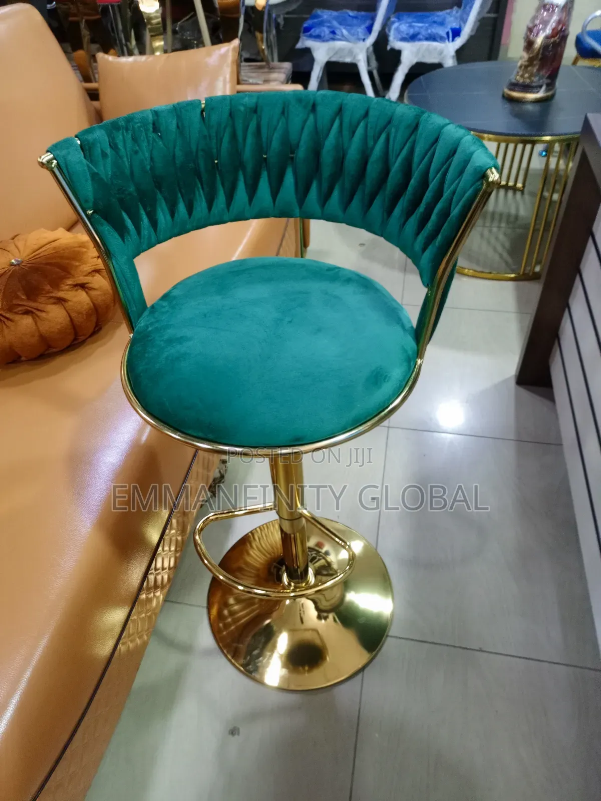 Gold Bar Stool