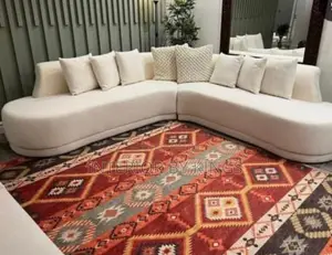 U-Shaped Custom Made Sofa Can Be Made in Colors of Ur Choice