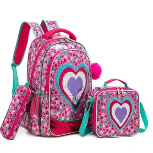 Jasmine Star 3pc “Love” School Bag – (16.5 Inch)