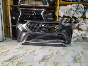 Complete Bumper For Toyota Highlander 2024 Face