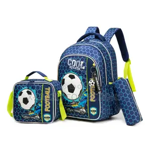 High Quality 3pc Football School Bag – (16 Inch)
