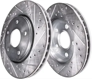 Mercedes Front Drilled Slotted Brake Discs Pads