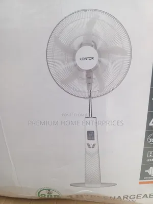 Lontor 18-Inch Rechargeable Standing Fan Digital - CTL-Cf056