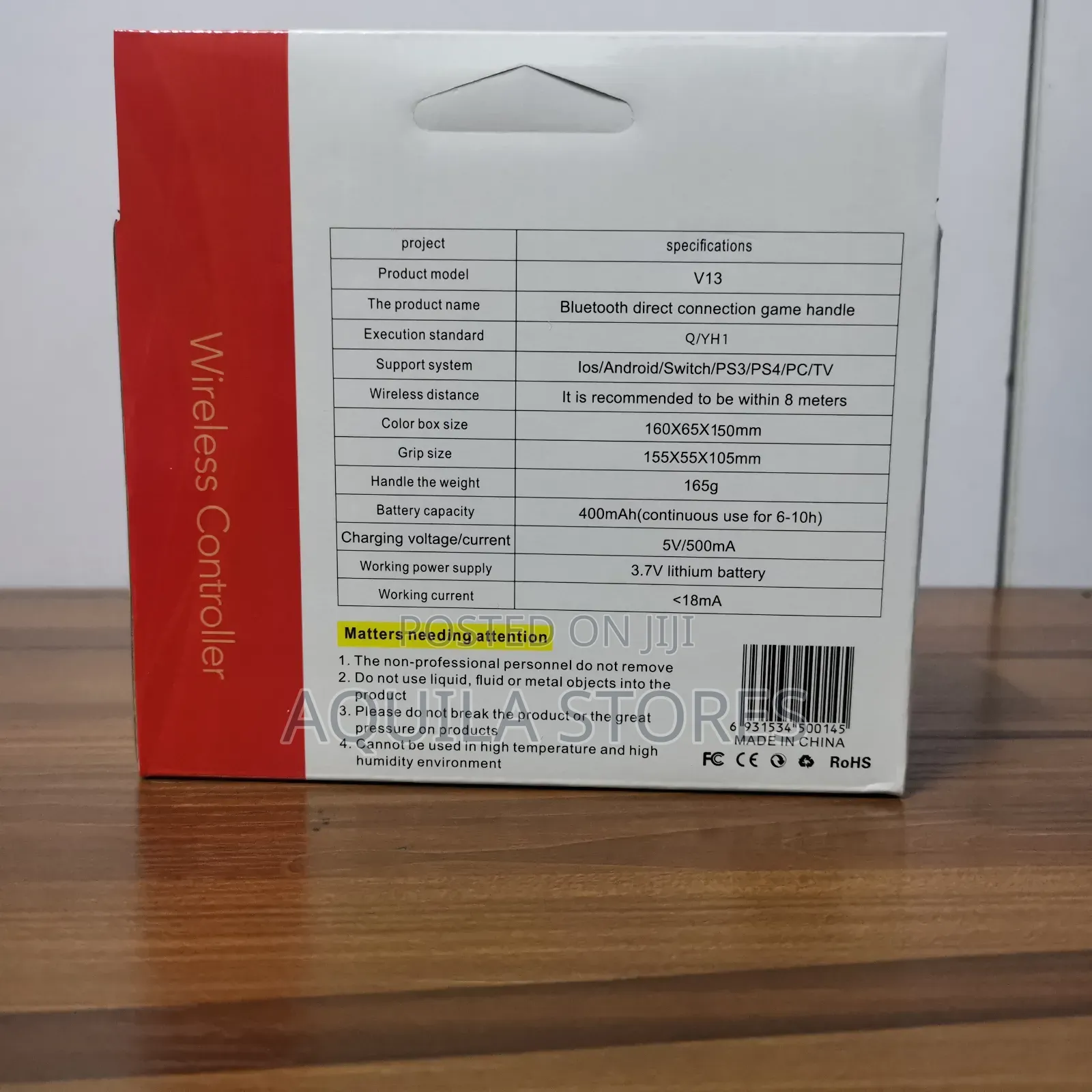 V13 Bluetooth Gamepad