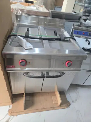 20l X 20l Standing Electric Deep Fryer With Cabinet