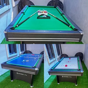 Multi-Game 3-in-1 Table – Snooker, Tennis, Air Hockey