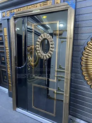 4ft by 7ft Steel Glass Door Series 05