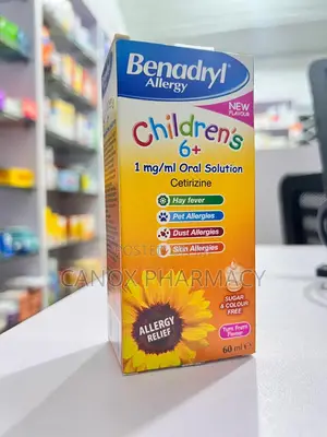 Benadryl Allergy Children’S Syrup 6+Yrs - 60ml