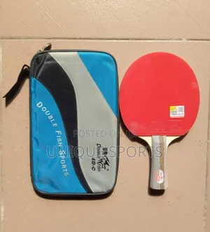 Professional Double Fish 4d-C Table Tennis Racket With Case