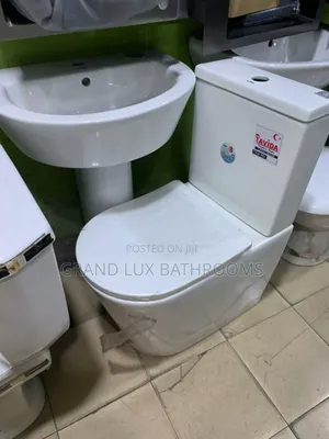Luxury Executive Close-Coupled Toilet and Pedestal Sink