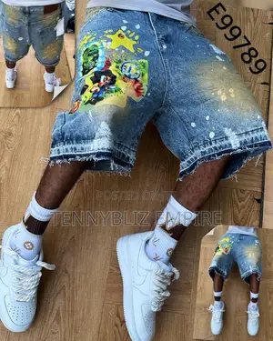 Rugged And Bold Latest Quality Luxury Jeans Shorts
