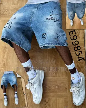 Rugged And Bold Latest Quality Luxury Jeans Shorts