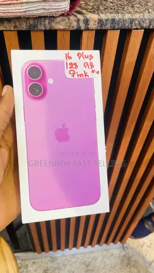 New Apple iPhone 16 Plus 128 GB Pink