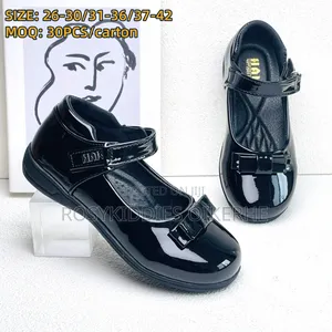 Quality Girls Patent School Shoes