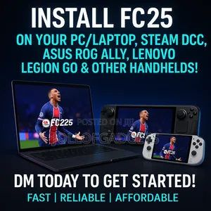 Install Fc25 on Your Steam Deck, Laptop, Rogally,Legiongo