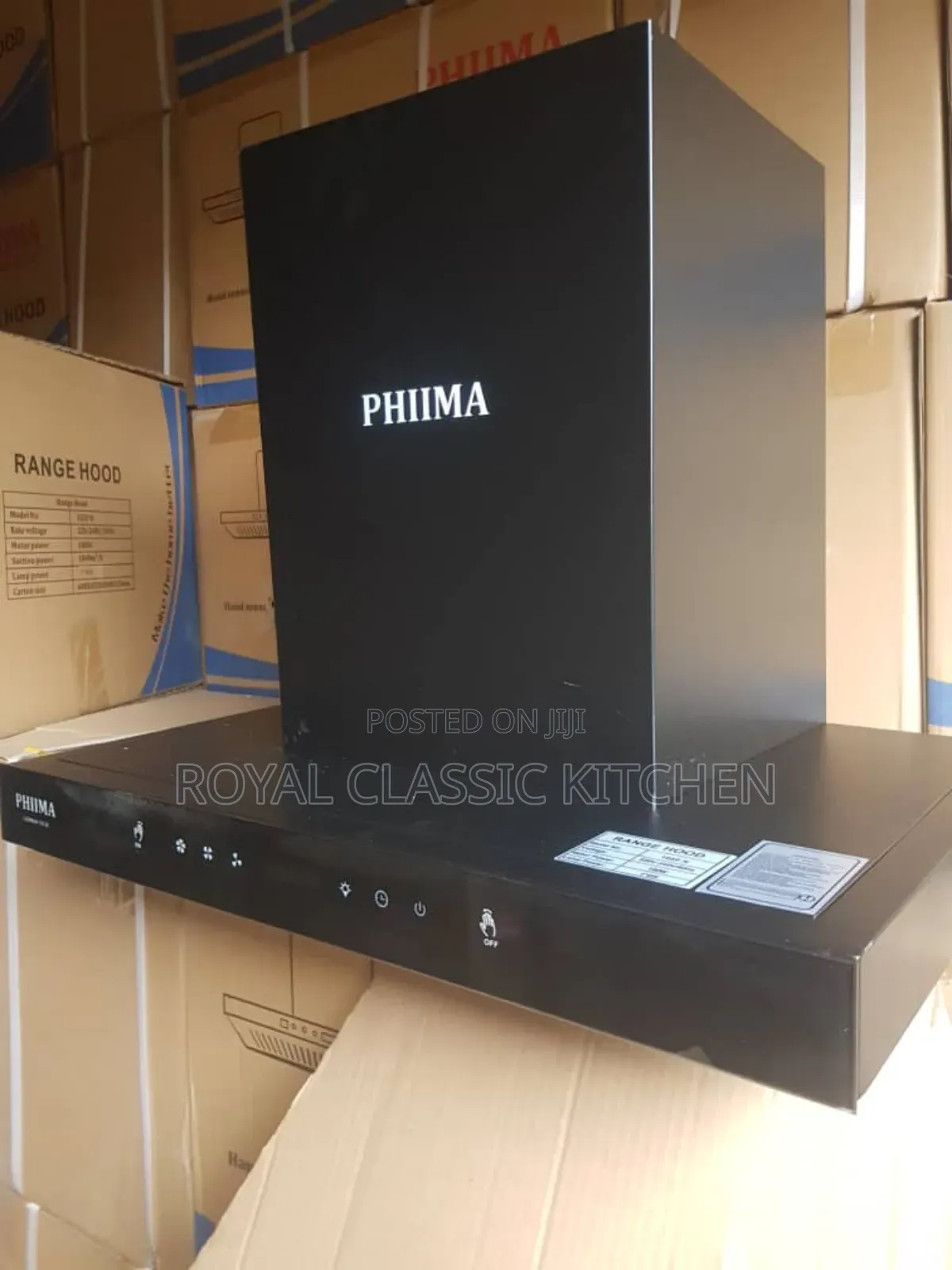 T Shape Range Hood