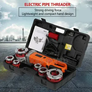 Electric Pipe Threading Machine For Household Industrial