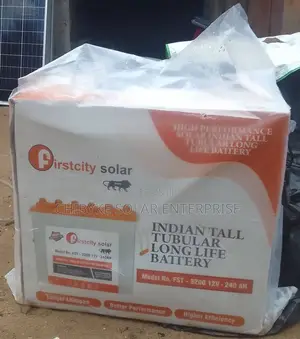 240ah Firstcity Solar Tubular Battery Indian Product