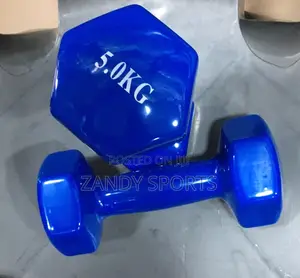 Aerobic Vinyl Dumbbells (5kg)