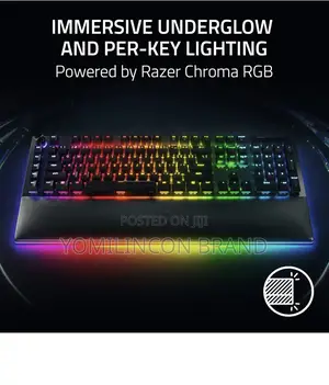 Razer Blackwidow V4 Pro Wired Mechanical Gaming Keyboard: