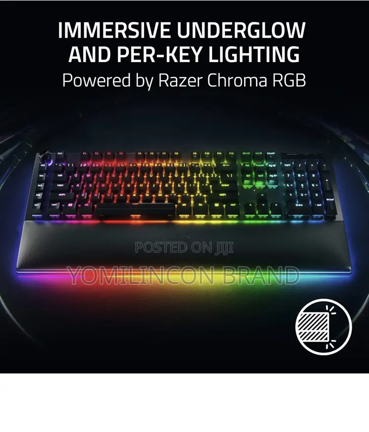 Razer Blackwidow V4 Pro Wired Mechanical Gaming Keyboard: