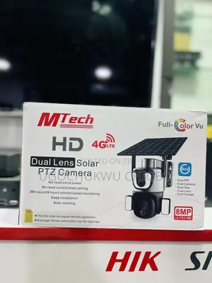 Solar PTZ Dual Lens Camera