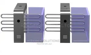 Security Outdoor Full Height Turnstile Interface Station Smart Barrier