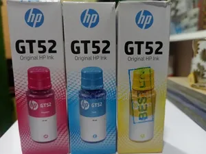 Original Hp Gt52 Color Ink