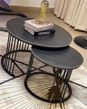 Marble Top 2 in 1 Nesting Table