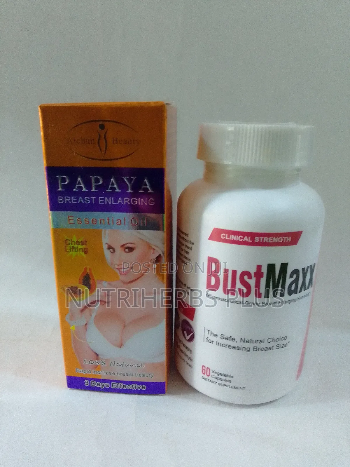Bustmaxx Capsules+Papaya Breast Enlargement