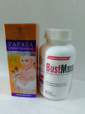 Bustmaxx Capsules+Papaya Breast Enlargement
