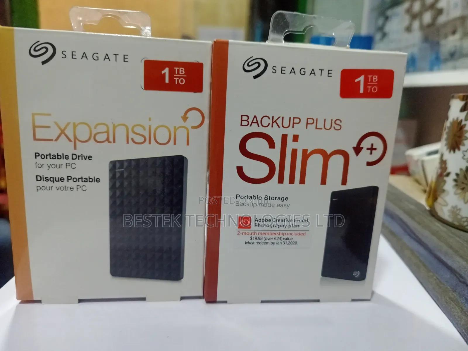 Seagate 1tb External Hard Drive