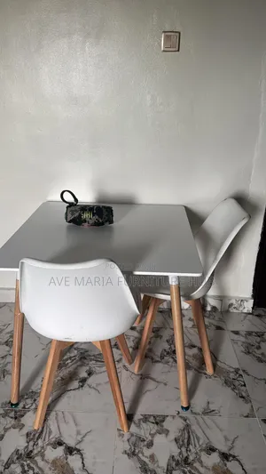 Wooden Dining Table and 2 Chairs