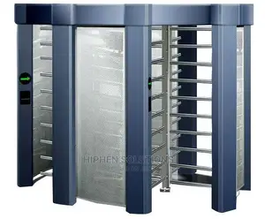 RFID Full Height Turnstile Electrical Barrier With 0.6S Response Time