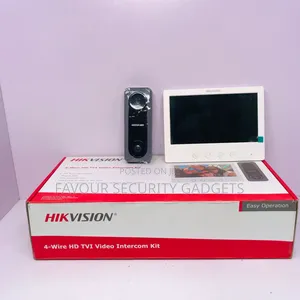 Hikvision 4 Wire Hd Video Intercom Kit
