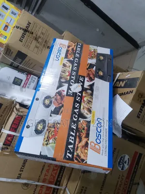 Boscon 2-Burner Table Top Gas Cooker