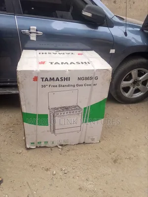 Tamashi Stainless Body Gas Cooker 5 Burners With Warranty