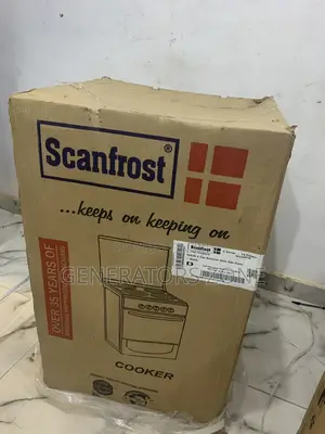 All-in-One Scanfrost 4-Burner Gas Cooker Oven