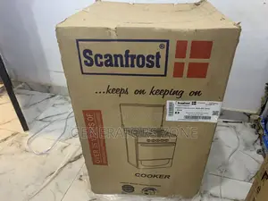 Space-Saving Gas Cooker – Scanfrost Sf5401b With Oven