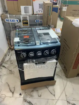 Scanfrost 4-Burner Gas Cooker –Compact, Stylish Efficient