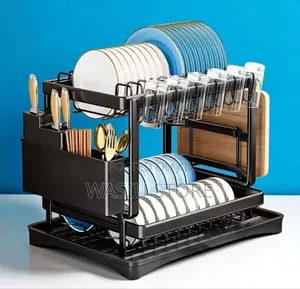 Two-Tier Dish Drying Rack