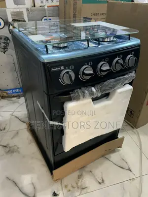 Scanfrost Gas Cooker Sf5401b Reliable Heat,Efficient Cooking