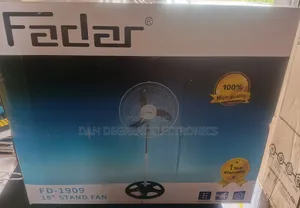 Fadar 18 Inches Rubber Blade Standing Fan