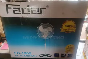 Fadar 18" Iron Blade Standing Fan