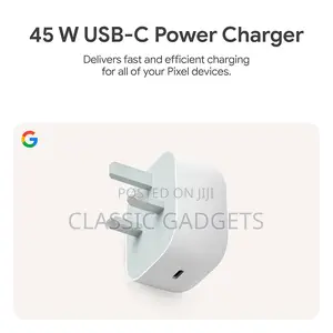 Google 45w Usb-C Power Charger - Fast-Charging Pixel Charger